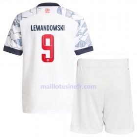 Maillot de Foot FC Bayern Munich Robert Lewandowski 9 Troisième 2021-22 - Enfant